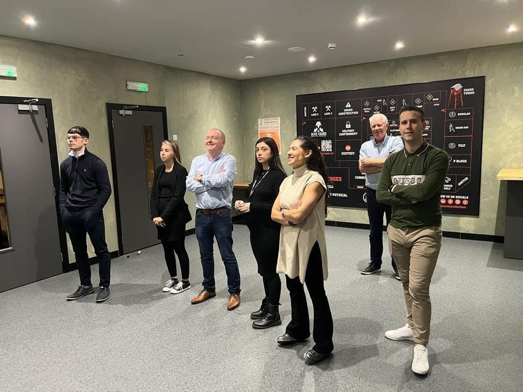 Staff Bonding Prison Island, Belfast